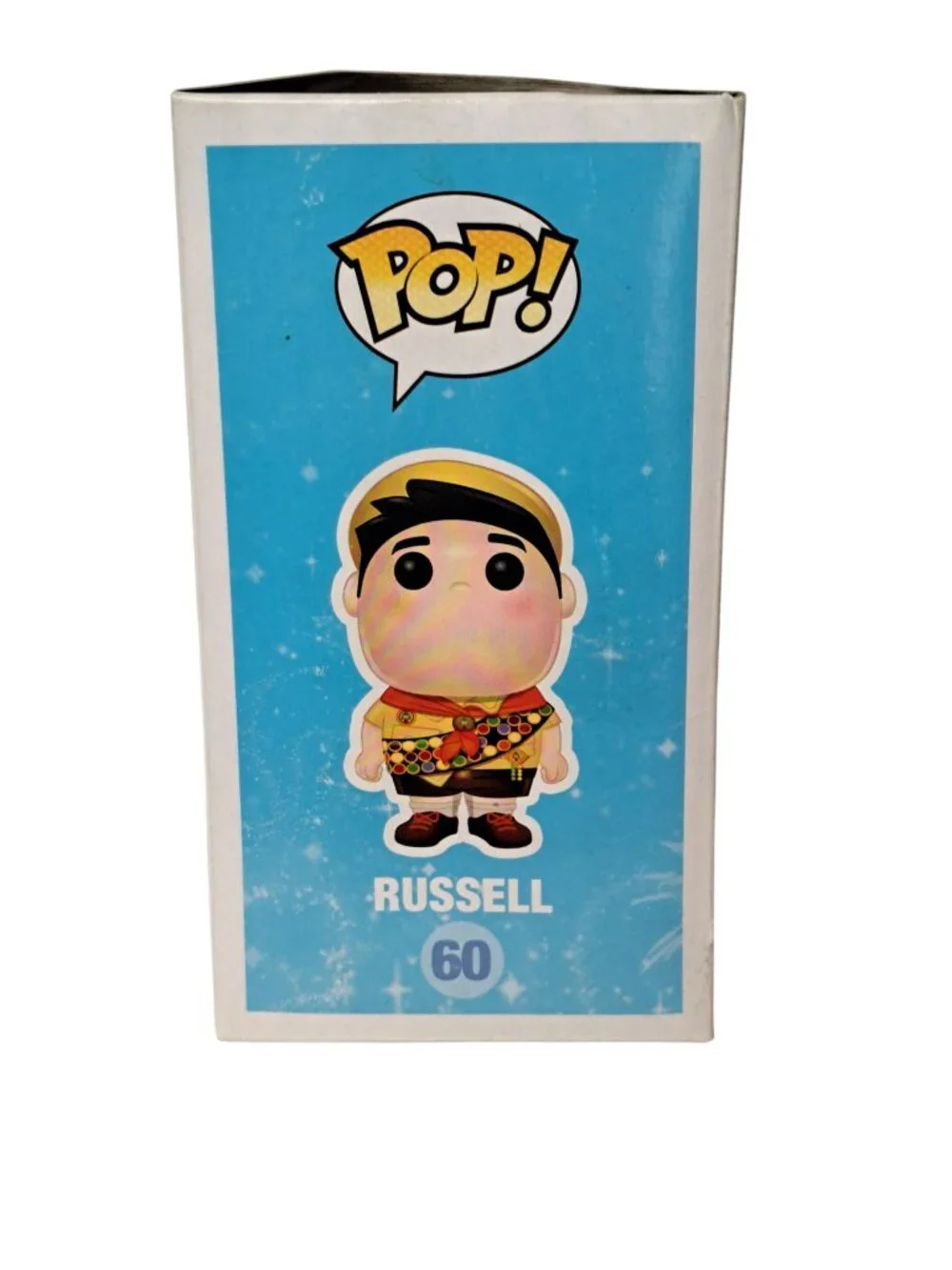 Vtg Funko POP! Russell Disney Pixar UP Movie #60 Vintage Vaulted